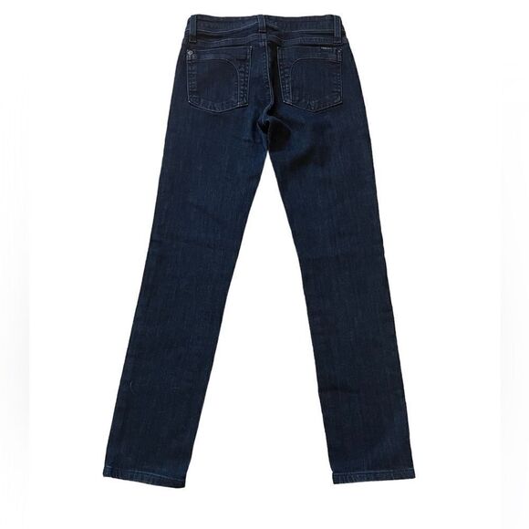 J BRAND Dark Wash Mid Rise Pencil Straight Leg Stretch Denim Jean 27 - Picture 4 of 9